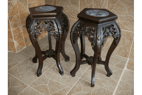 Пара столиків-підставок в східному стилі  (6018) - LvivMarket.net