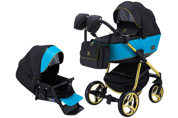 Візок 2в1 Adamex Barcelona Polar (Gold) BR-608 - ЛьвівМаркет Візок 2в1 Adamex Barcelona Polar (Gold) BR-608 - LvivMarket.net