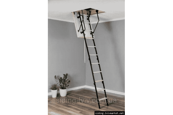 Сходи на горище Оман Stallux TERMO металеві 120х70 (Оман Сталюкс) - ЛьвівМаркет Сходи на горище Оман Stallux TERMO металеві 120х70 (Оман Сталюкс) - LvivMarket.net