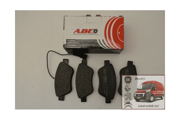 Тормозные колодки передние Fiat Doblo ABE C1F036ABE - ЛьвівМаркет Тормозные колодки передние Fiat Doblo ABE C1F036ABE - LvivMarket.net