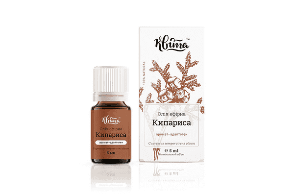 Ефірна олія Кипарис Квіта 5 мл 100% натуральна - ЛьвівМаркет Ефірна олія Кипарис Квіта 5 мл 100% натуральна - LvivMarket.net