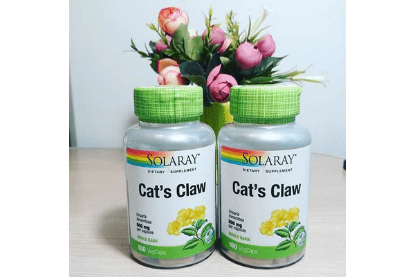 Котячий кіготь Айхерб iHerb Solaray, Cat's Claw, 500 mg, 100 VegCaps - LvivMarket.net