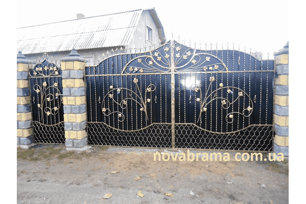 Кована брама Лоліта - ЛьвівМаркет Кована брама Лоліта - LvivMarket.net
