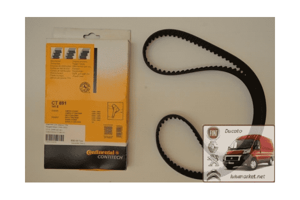 Ремень ГРМ Citroen Jumper (1994-2002) 2.5D/TD (12 клапанов), 081668, 1608490580, CT891 - ЛьвівМаркет Ремень ГРМ Citroen Jumper (1994-2002) 2.5D/TD (12 клапанов), 081668, 1608490580, CT891 - LvivMarket.net