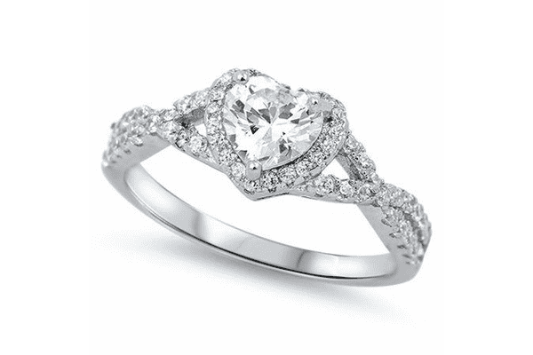 каблучка з серцем купити - ЛьвівМаркет каблучка з серцем купити - LvivMarket.net