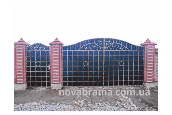 Кована брама Дамаск-3 - ЛьвівМаркет Кована брама Дамаск-3 - LvivMarket.net