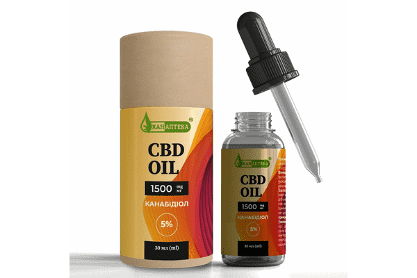 Канабідіол CBD олія 5% 1500 мг, туба - ЛьвівМаркет Канабідіол CBD олія 5% 1500 мг, туба - LvivMarket.net