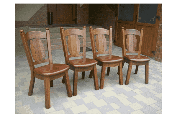 Комплект деревяних стільців (3217).ДНІПРО - LvivMarket.net