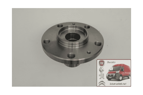 Ступица колеса передняя R16 Пежо Боксер / Peugeot Boxer II (2002-2006) 3307.78,3307.83,1328053080,1346652080,CORAM MP0183 - LvivMarket.net