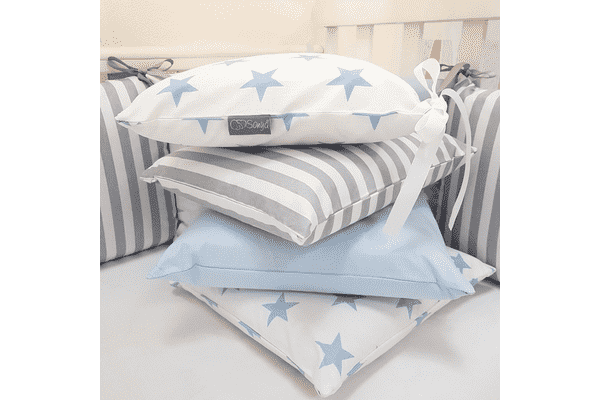 Комплект Маленька Соня Baby Design Premium Stars голубий без балдахіну - ЛьвівМаркет Комплект Маленька Соня Baby Design Premium Stars голубий без балдахіну - LvivMarket.net