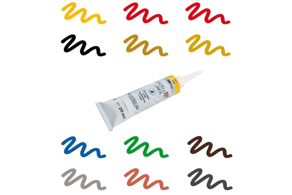 Hobby Line Контур по склу на водній основі  випал 160*С кармін 20мл - ЛьвівМаркет Hobby Line Контур по склу на водній основі  випал 160*С кармін 20мл - LvivMarket.net