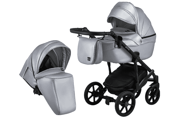 Візок 2 в 1 Bair Polo (Black) шіра 100% ( 27) - ЛьвівМаркет Візок 2 в 1 Bair Polo (Black) шіра 100% ( 27) - LvivMarket.net