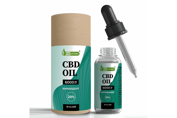 Канабідіол CBD олія 20% 6000 мг, туба - ЛьвівМаркет Канабідіол CBD олія 20% 6000 мг, туба - LvivMarket.net