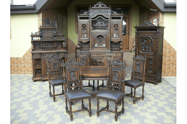 Комплект меблів для столової в стилі Bretonse (6071) - LvivMarket.net